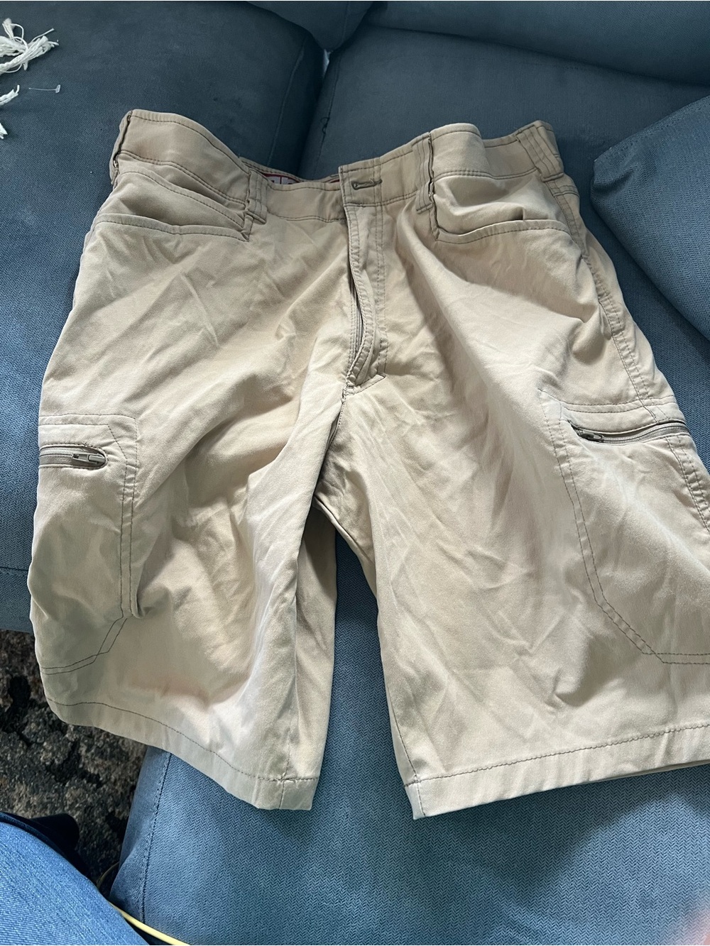 Wrangler Men's Cargo Shorts in Light Khaki